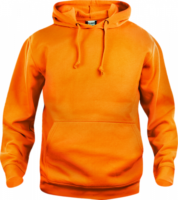 Clique - Basic Cotton Hoodie - Visibility Orange