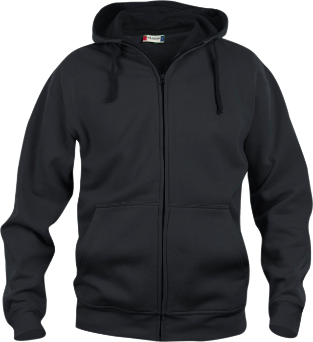 Clique - Full Zip Hoodie Men - Czarny