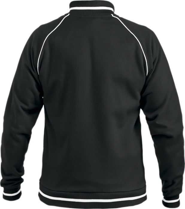 Clique - Craig Zip Top - Nero & bianco - Nero & bianco