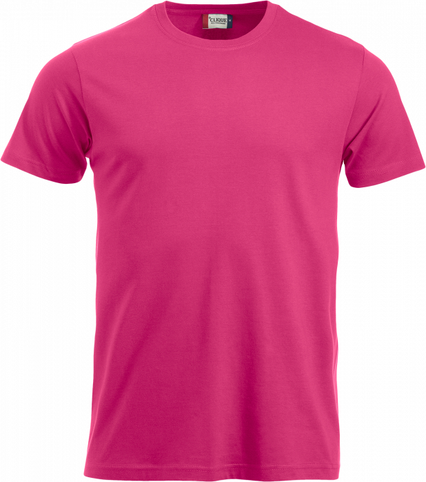 Clique - Classic Cotton Tee - Lys Cerise