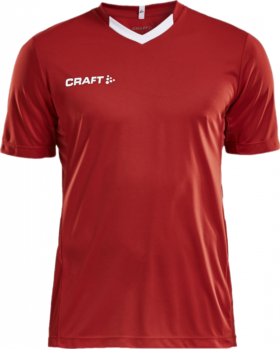 Craft - Progress Contrast Jersey Junior - Röd