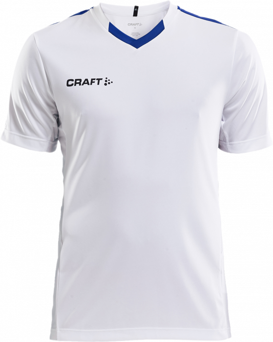 Craft - Progress Contrast Jersey - Blanco & azul