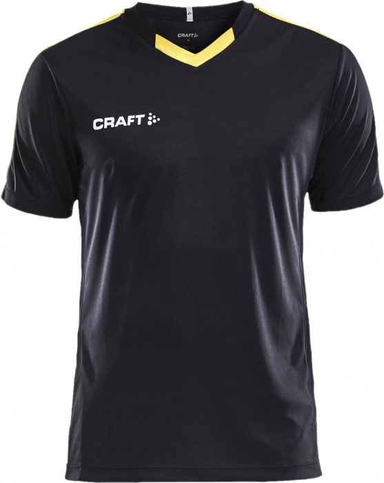 Craft - Progress Contrast Jersey - Nero & giallo