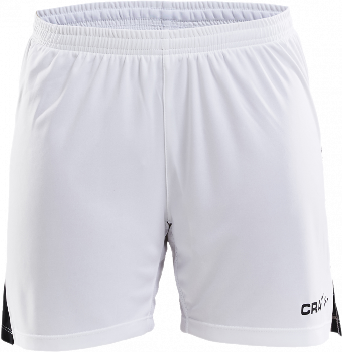 Craft - Progress Contrast Shorts Women - White & black