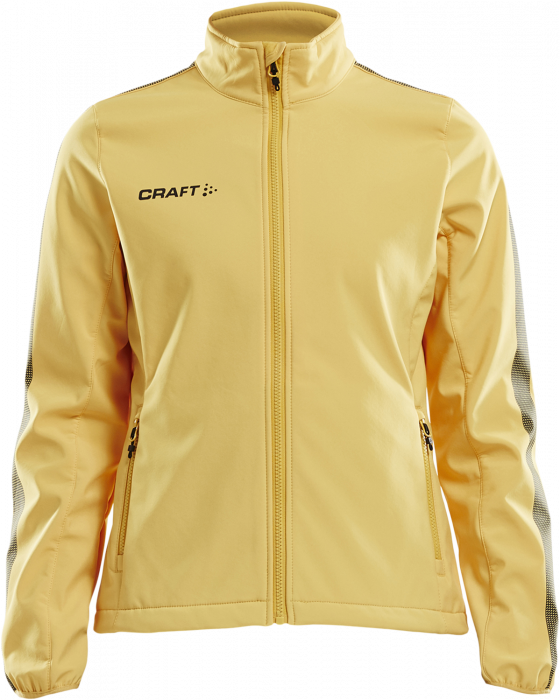 Craft - Pro Control Softshell Jacket Women - Gul & svart