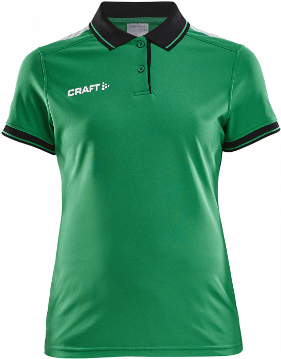 Craft - Pro Control Poloshirt Women - Grün & schwarz