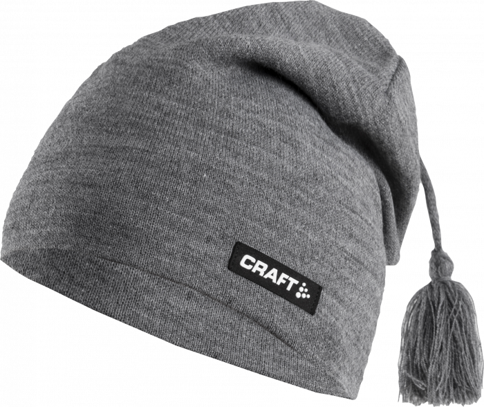Craft - Practical Hat With Tassel - Grey