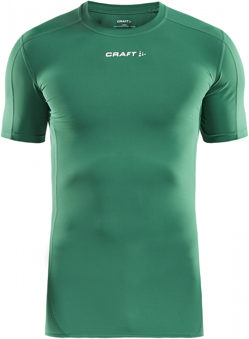 Craft - Pro Control Compression T-Shirt Youth - Verde & branco
