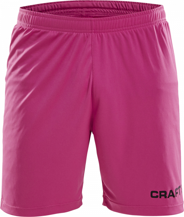 Craft - Squad Go Gk Shorts Women - Metro pink & schwarz