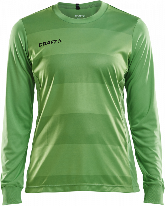 Craft - Progress Gk Ls Jersey Without Padding Woman - Verde limetta & verde