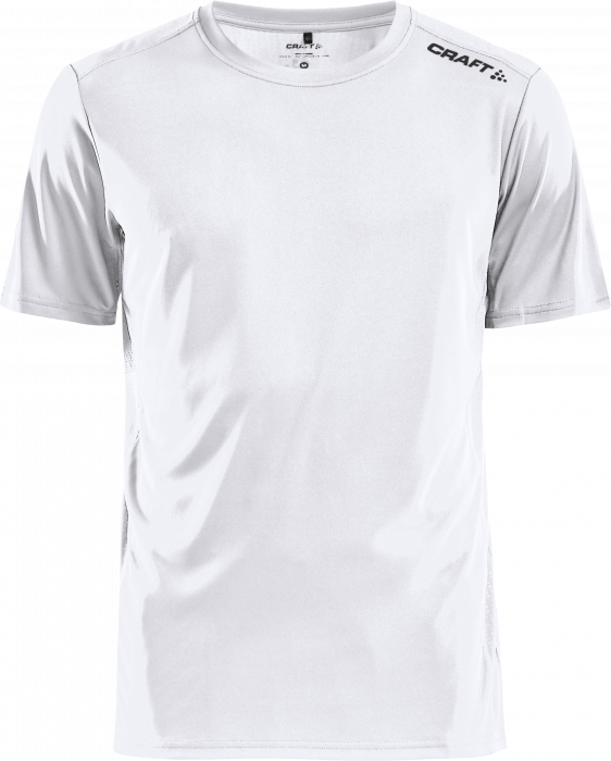 Craft - Rush Ss Tee Men - Bianco & nero