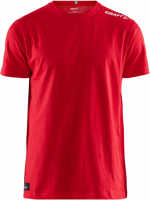Craft - Community Mix Ss Tee - Rouge