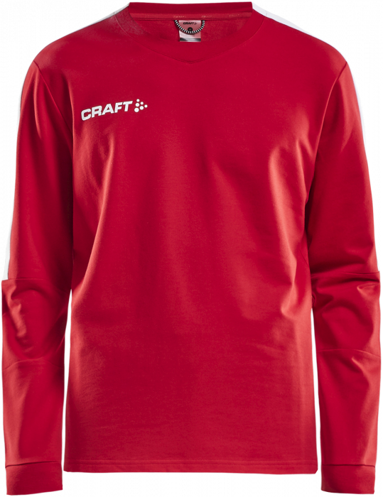 Craft - Progress Gk Sweatshirt Youth - Czerwony & biały
