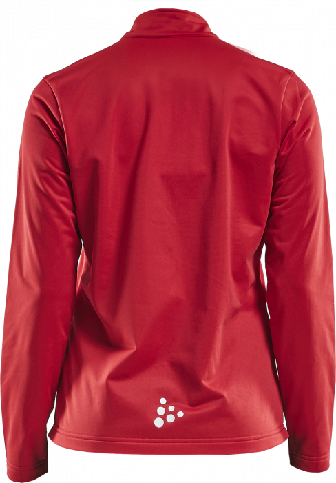 Craft - Squad Jacket Women - Czerwony & biały