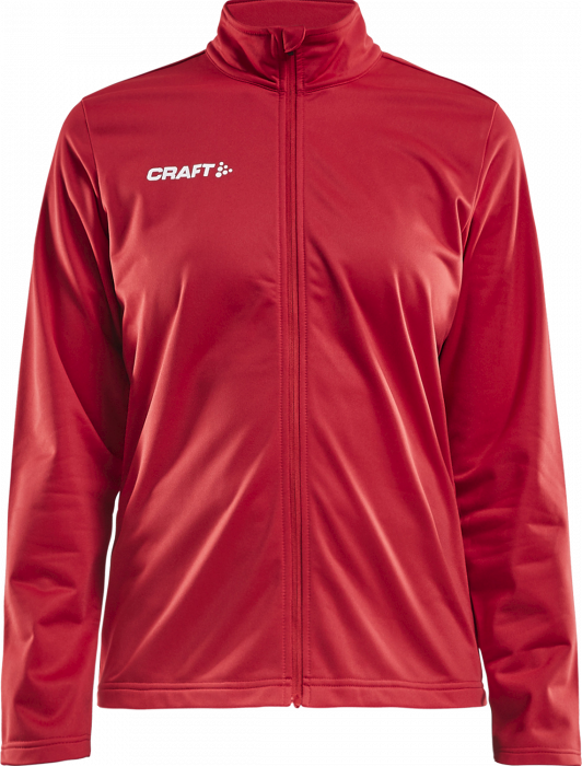 Craft - Squad Jacket Women - Czerwony & biały