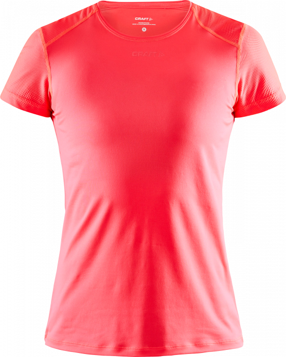 Craft - Adv Essence Ss Slim Tee W - Pink red