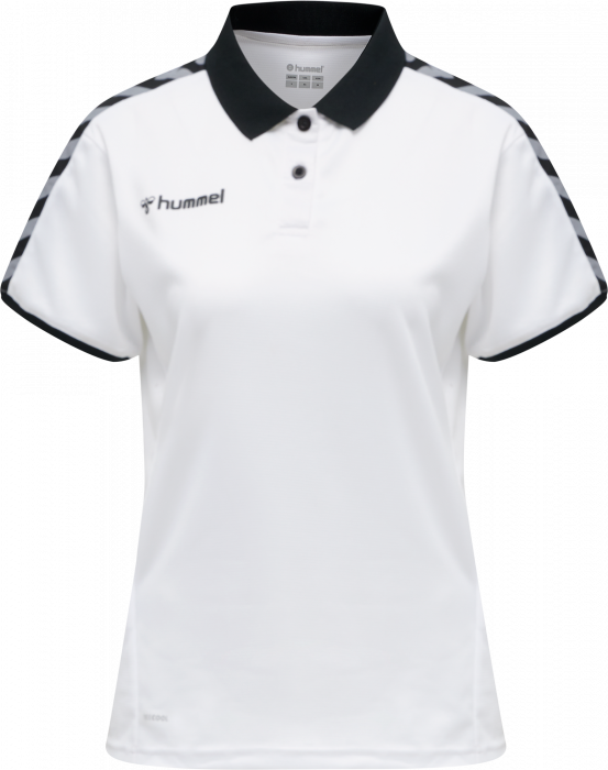 Hummel - Authentic Woman Functional Polo - Wit & zwart