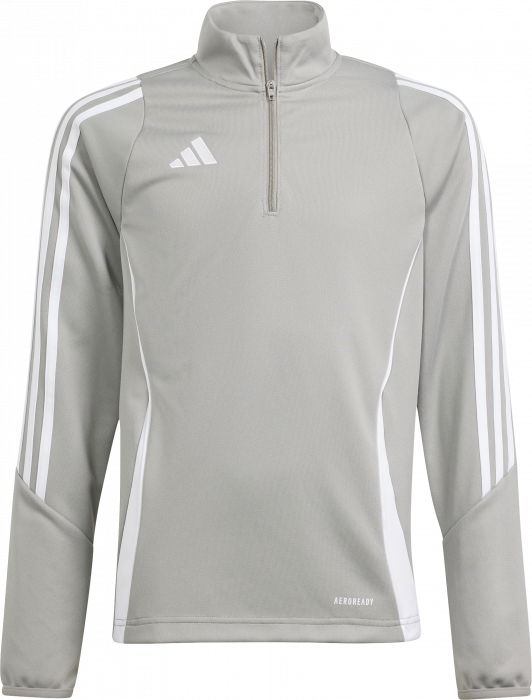 Adidas - Tiro 24 Training Top - Light Grey & vit