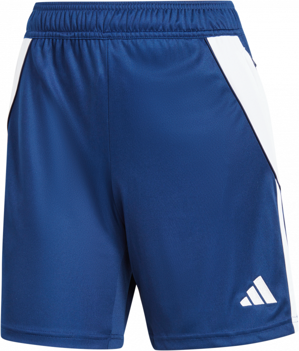 Adidas - Tiro24 Shorts W. Pockets Women - T Navy Blue & biały