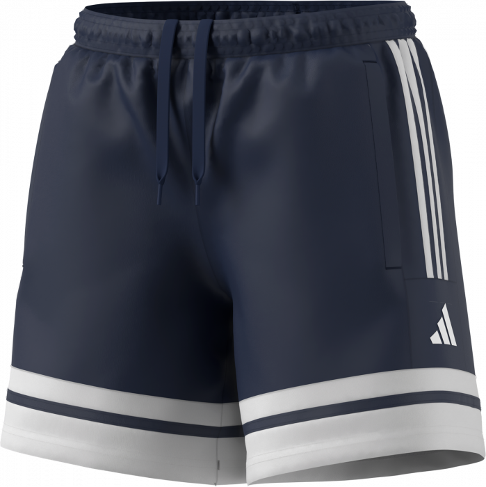 Adidas - Squadra 25 Dt Shorts Women - T Navy Blue & biały