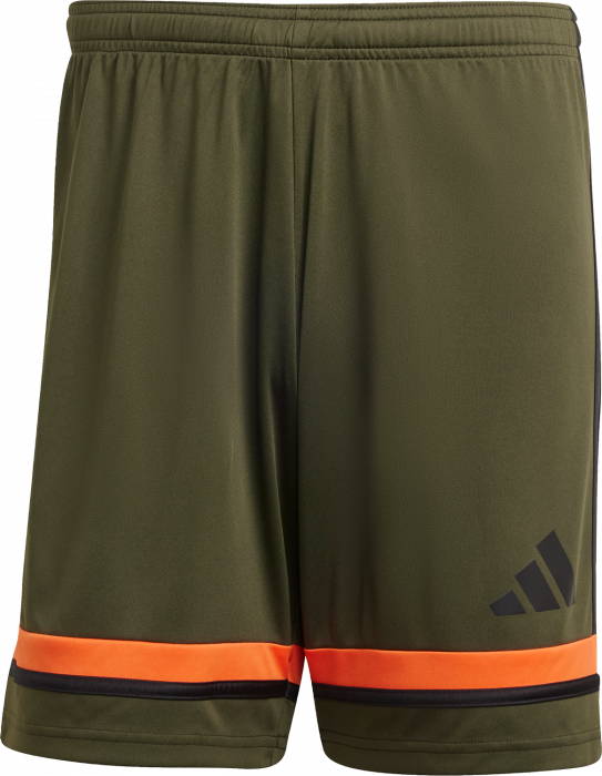 Adidas - Squadra 25 Shorts - Night Cargo & orange