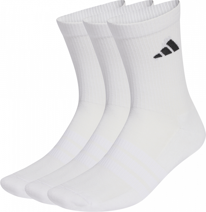Adidas - Crew Socks 3-Pack - Weiß