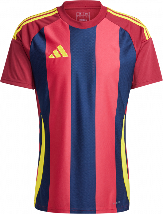 Adidas - Striped 24 Player Jersey - T Navy Blue & rouge