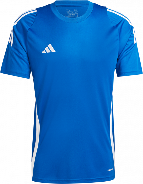 Adidas - Tiro 24 Player Jersey - Royal Blå & white