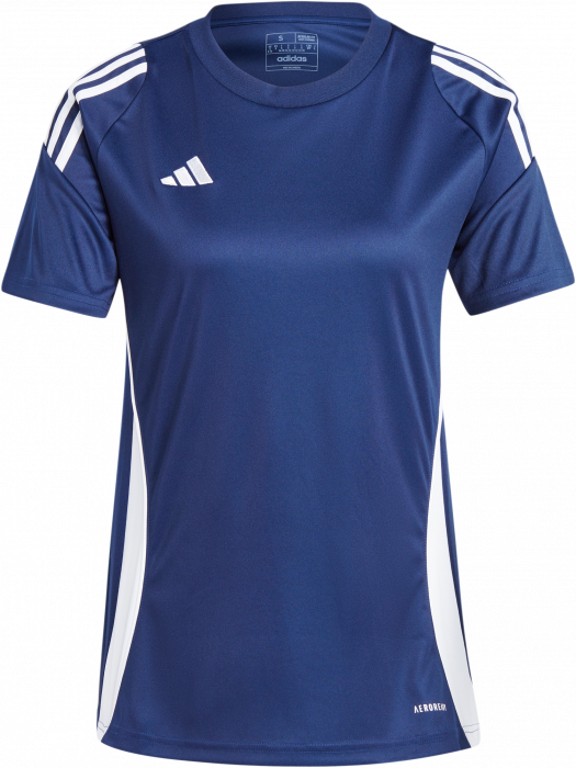 Adidas - Tiro 24 Player Jersey Women - T Navy Blue & white