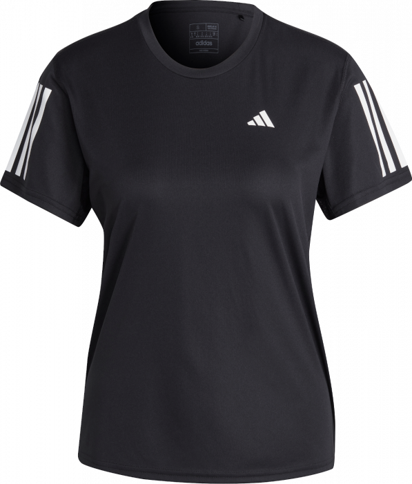 Adidas - Own The Run Women Tee - Black & white