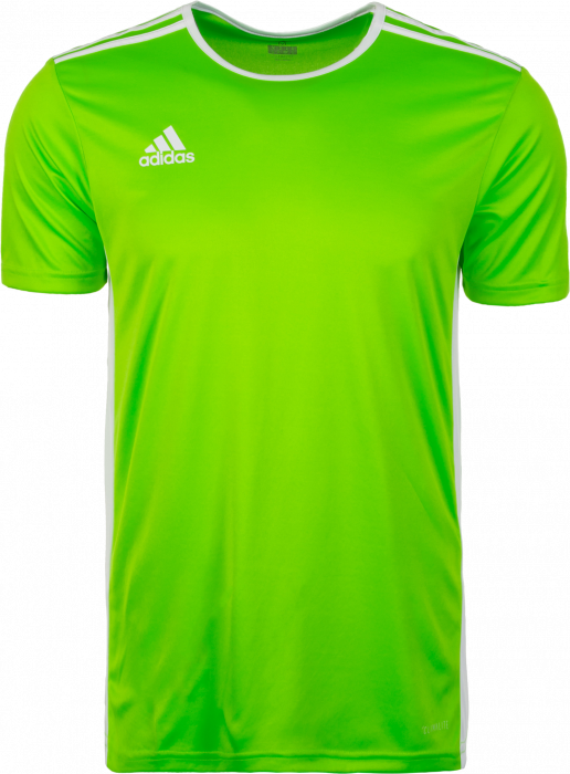 Adidas - Entrada 18 Game Jersey - Solar Green & branco