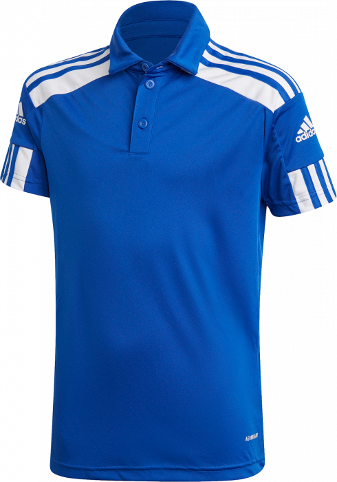 Adidas - Squadra 21 Polo - Royal Blue & blanc