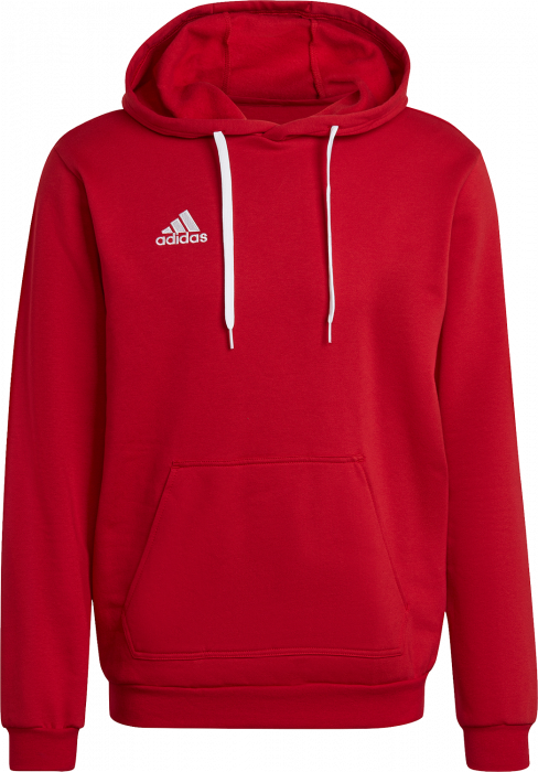 Adidas - Entrada 22 Hoodie - Power red 2 & blanco