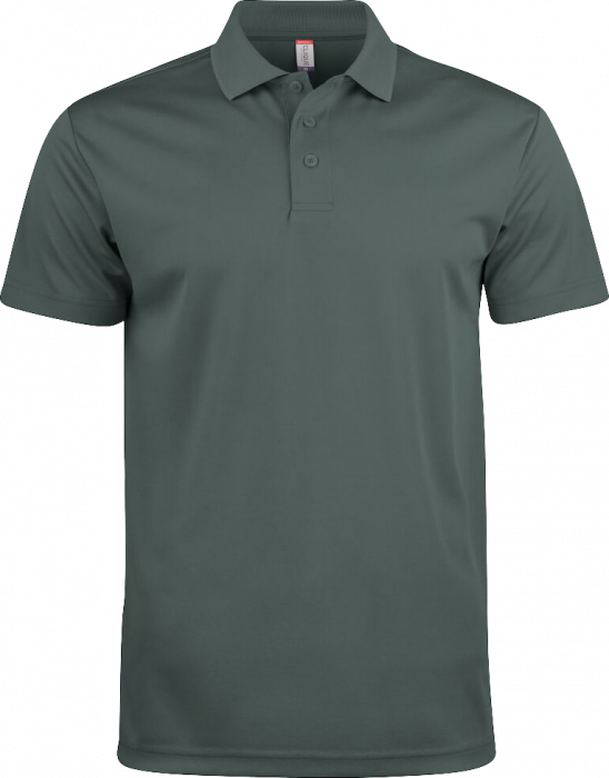 Clique - Basic Active Polo-Shirt - Pistol Grey