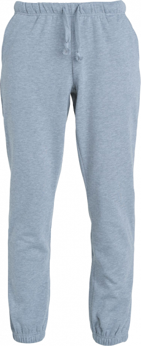 Clique - Basic Sweat Pants In Cotton - Grey melange