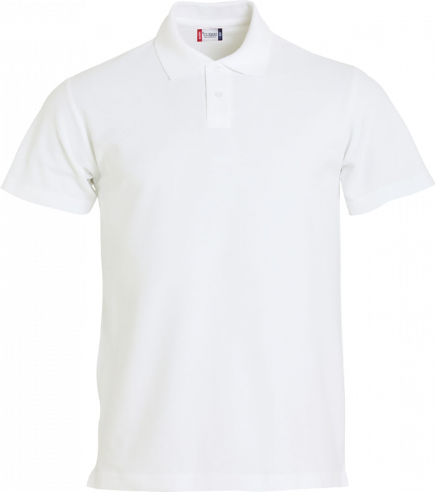 Clique - Basic Polo Kids - Blanco