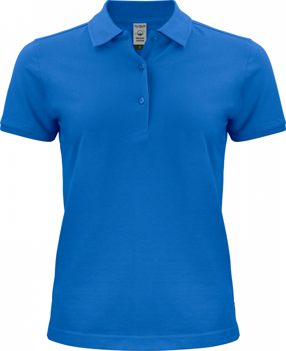 Clique - Classic Organic Cotton Polo - Blu reale