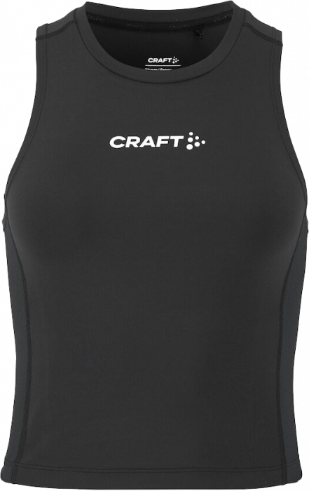 Craft - Rush 2.0 Crop Singlet Women - Czarny