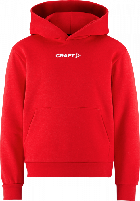 Craft - Community 2.0 Logo Hoodie Jr - Czerwony