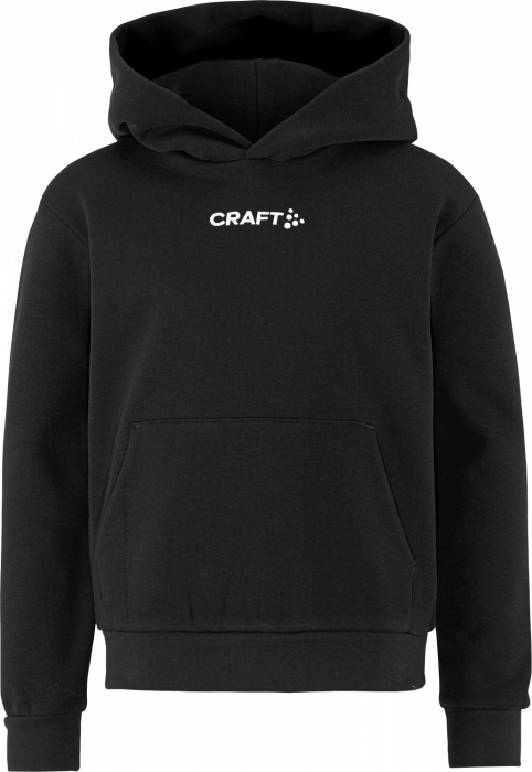 Craft - Community 2.0 Logo Hoodie Jr - Svart