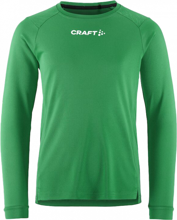 Craft - Rush 2.0 Longsleeve Tee Jr - Team Green