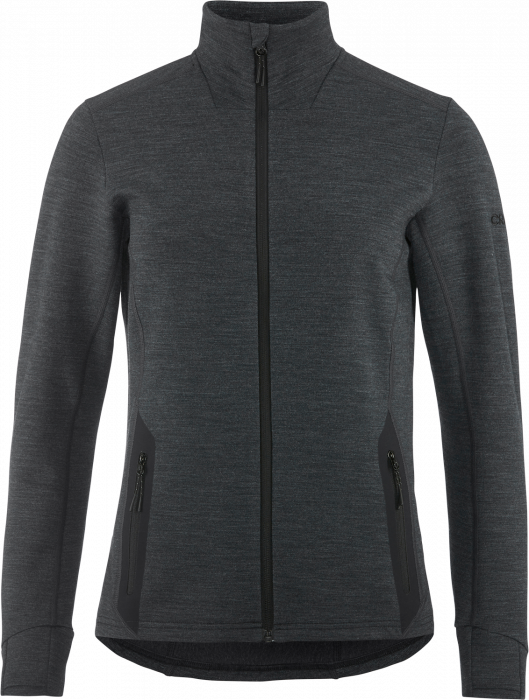 Craft - Pro Explore Wool Midlayer Women - Black Melange