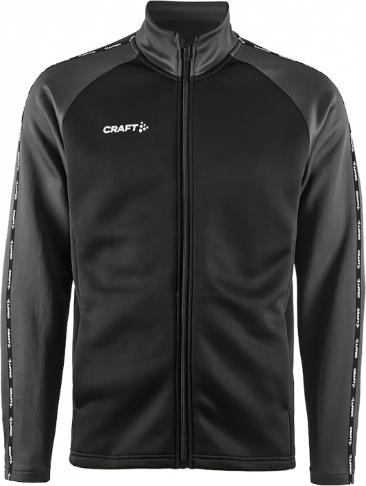 Craft - Squad 2.0 Full Zip - Preto & grante