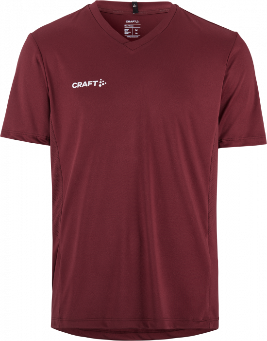 Craft - Squad Solid Go Jersey Junior - Maroon