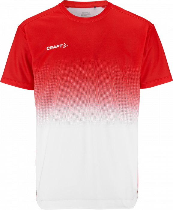 Craft - Evolve 2.0 Structured Graphic Jersey Kids - Bright Red & wit