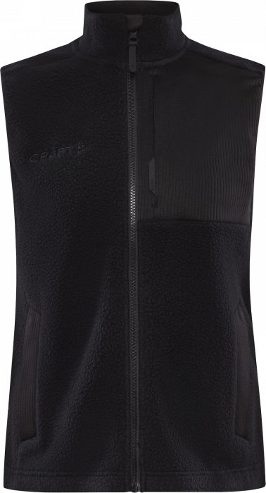 Craft - Adv Explore Pile Fleece Vest Women - Negro