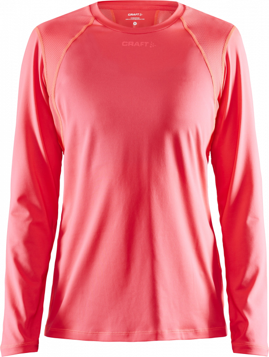 Craft - Adv Essence Long Sleeve Tee Ladies - Crush