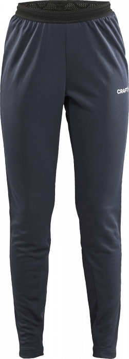 Craft - Evolve Slim Trainingspant Woman - Grey & svart