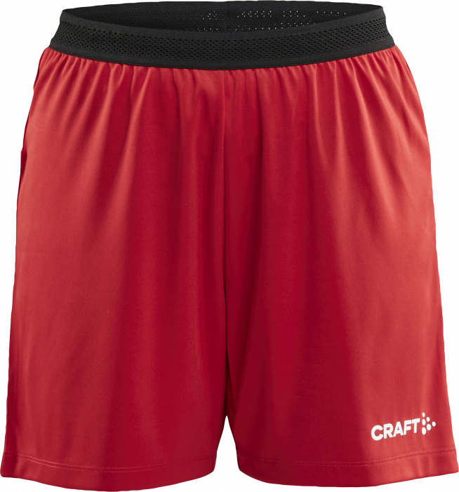 Craft - Progress 2.0 Shorts Woman - Rosso & nero