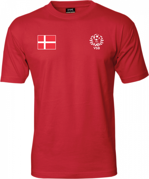 ID - Vsb Denmark Shirt - Rouge